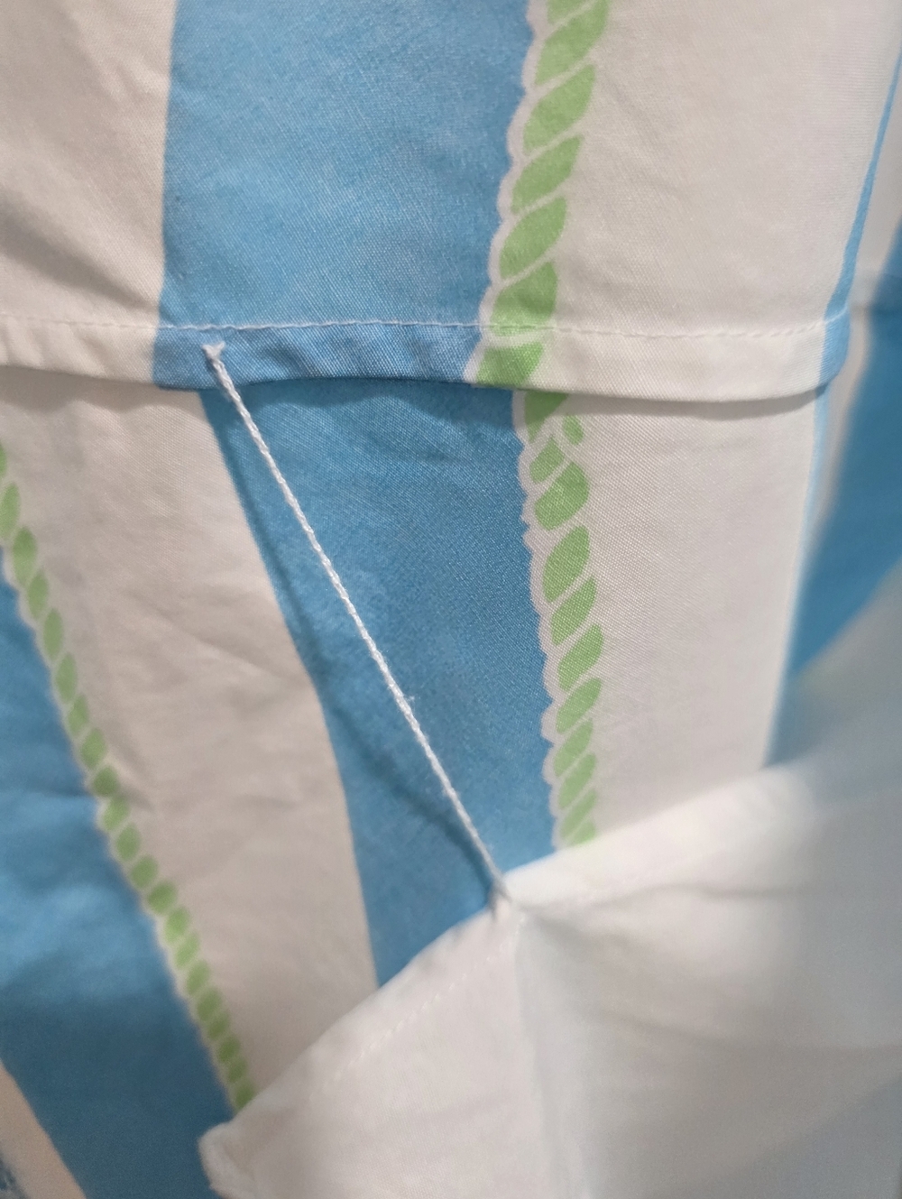 Lilly Pulitzer Sleeveless Dress – Blue & White Striped | Size 8 - Picture 7 of 16